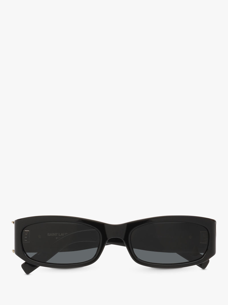 Yves Saint Laurent rectangular sunglasses black 55mm, UK version