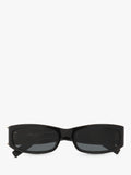 Yves Saint Laurent rectangular sunglasses black 55mm, UK version