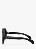 Moncler oval sunglasses white 130mm (British brand)