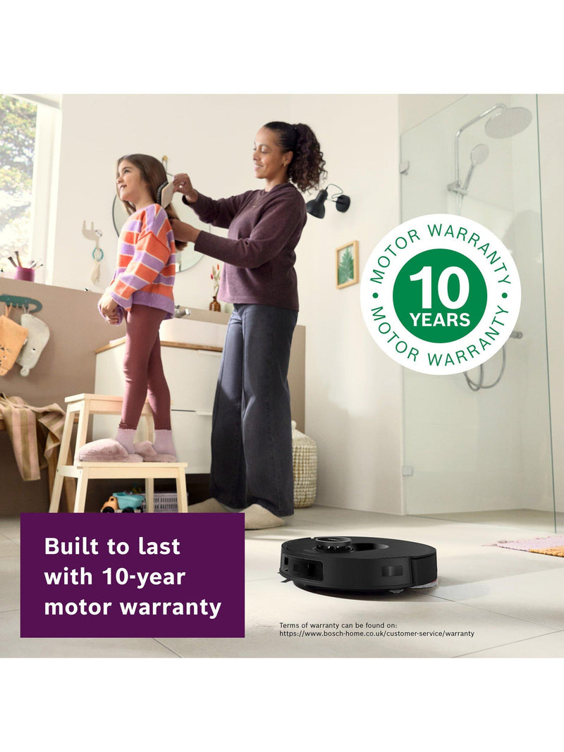 Bosch BCRDW3B robot vacuum cleaner (British brand)