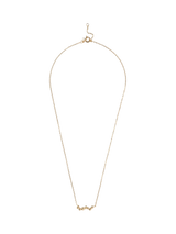 John Lewis ENAMEL Copenhagen Nara Pendant Necklace Yellow Gold- Buy online at McGrocer