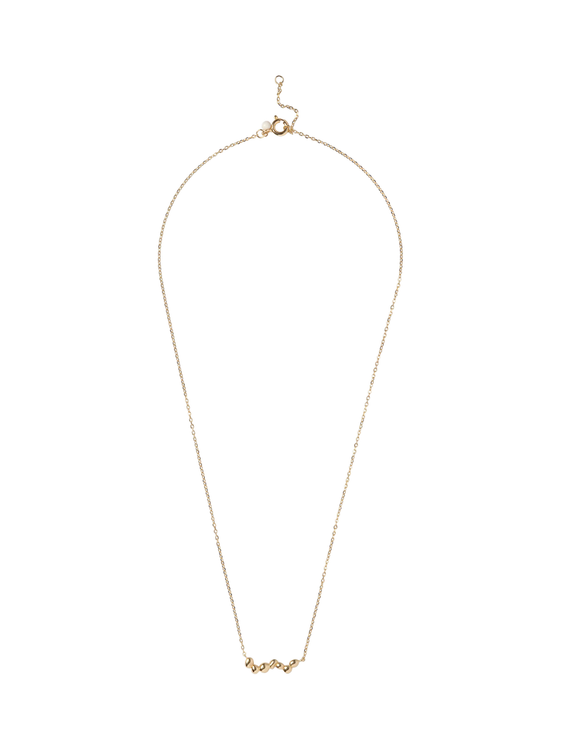 ENAMEL Copenhagen pendant necklace yellow gold (British brand)