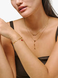 ENAMEL Copenhagen pendant necklace yellow gold (British brand)