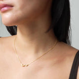 ENAMEL Copenhagen pendant necklace yellow gold (British brand)