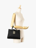Fendi Zucca nylon tote bag black (British brand)