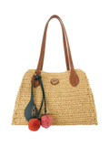 Dune London raffia tote bag natural, UK version