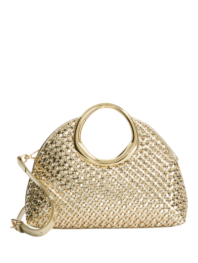 John Lewis Dune London Woven Metallic Grab Bag- Buy online at McGrocer