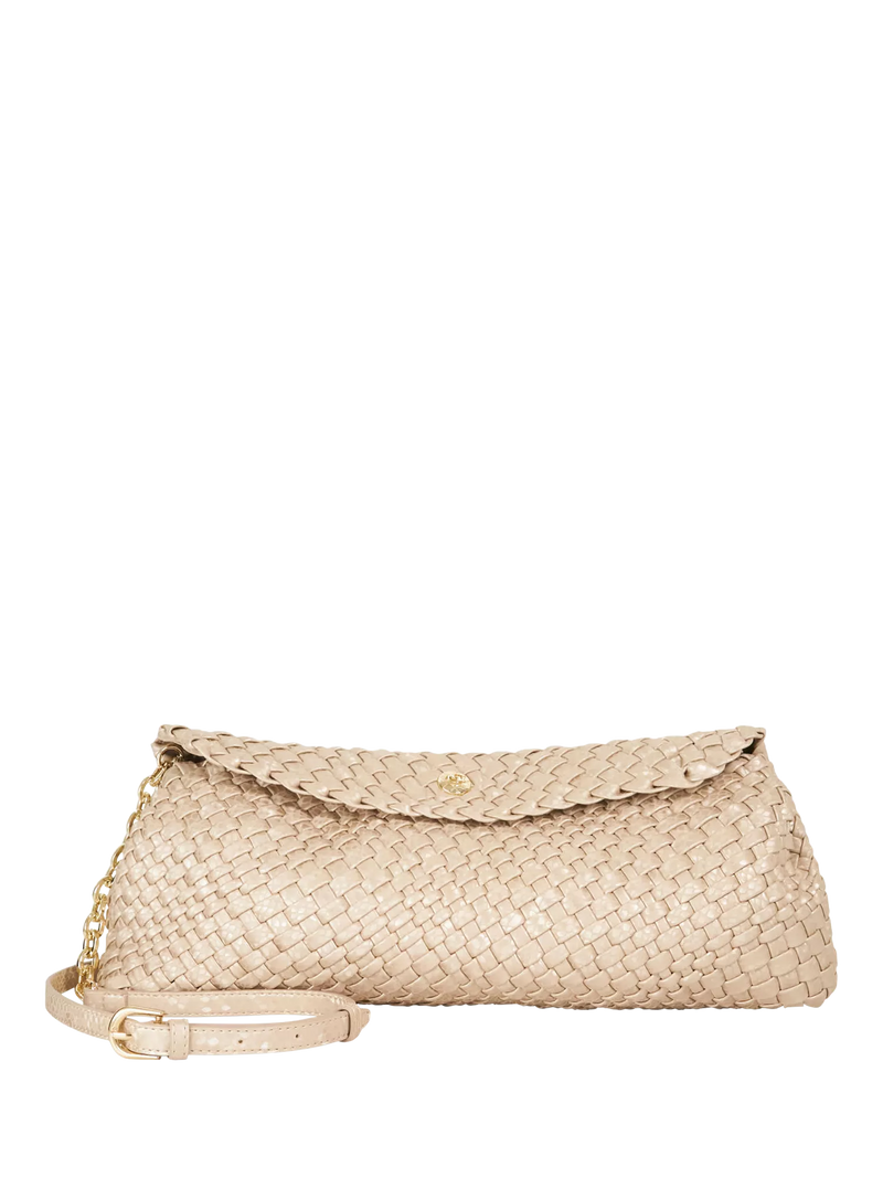 Dune London Encourage Woven Clutch Bag