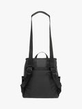 Storksak vegan leather convertible changing backpack in black (British brand)