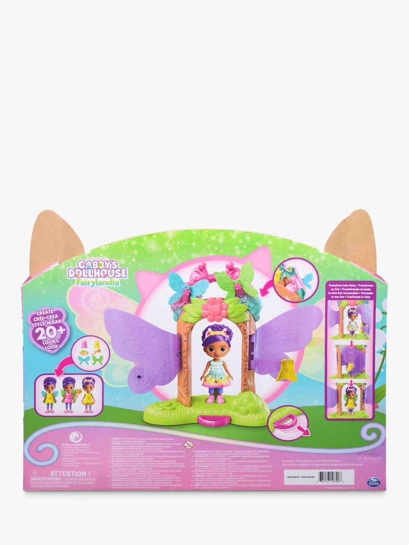 Gabby's Dollhouse Fairy Magic Reveal Playset, imported from the UK