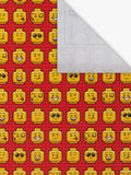 Hallmark LEGO Heads wrapping paper roll 2m, UK version