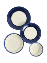 John Lewis Royal Doulton Pacific Glaze Porcelain Dinnerware Set, 16 Piece, Blue- Buy online at McGrocer