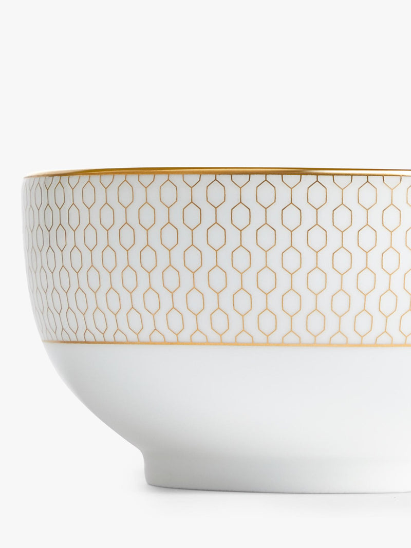 Wedgwood Gio Gold bone china cereal bowl 10.5cm (British brand)