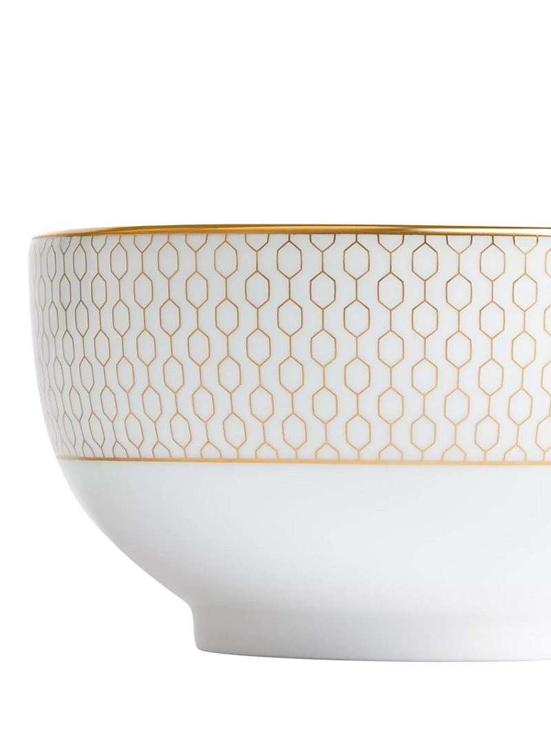 Wedgwood Gio Gold bone china cereal bowl 10.5cm (British brand)