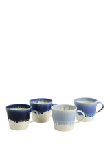 John Lewis Royal Doulton Pacific Glaze Porcelain Mugs Set of 4, Blue, 400ml- Buy online at McGrocer