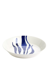 John Lewis Royal Doulton Pacific 1815 Porcelain Low Serving Bowl, Blue, 31.8cm- Buy online at McGrocer
