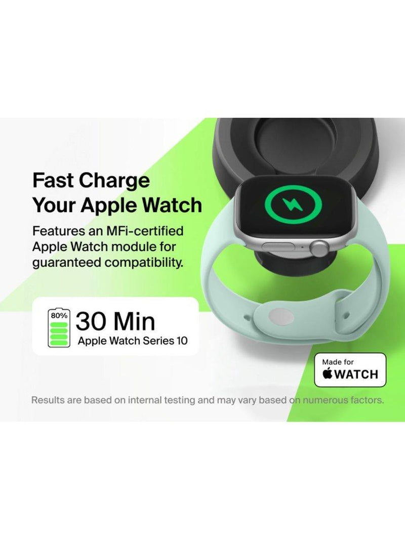 Belkin wireless charger 2-in-1 with Qi2 25W, imported from the UK