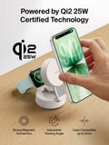 Belkin UltraCharge 2-in-1 wireless charger 25W Sand, UK version