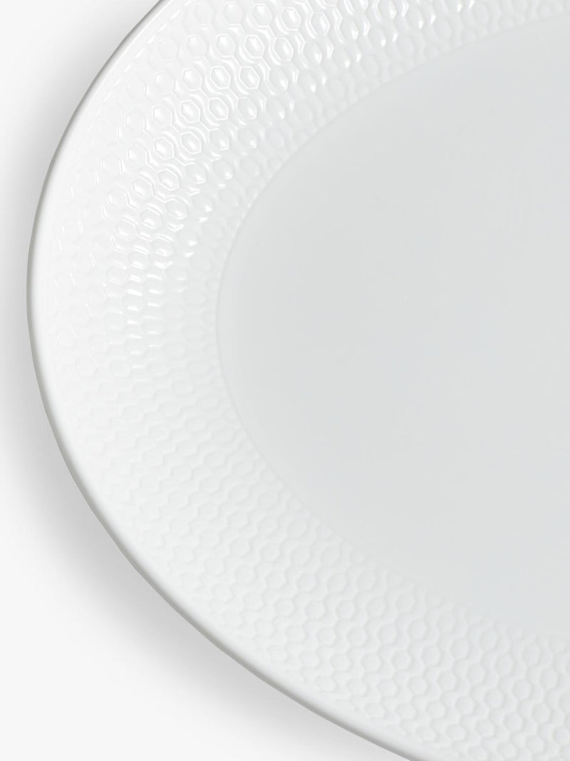 Wedgwood Gio bone china oval serving platter 30cm, imported from the UK