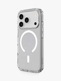 QDOS hybrid drop case for iPhone 17 Pro clear - British product