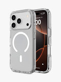 QDOS hybrid drop case for iPhone 17 Pro clear - British product