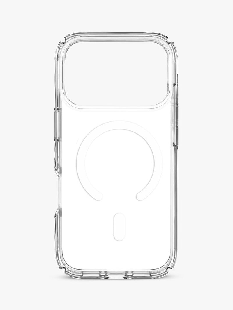 QDOS hybrid drop case for iPhone 17 Pro clear - British product