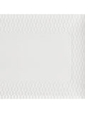 Wedgwood Gio rectangular bone china tray 21cm white, UK version