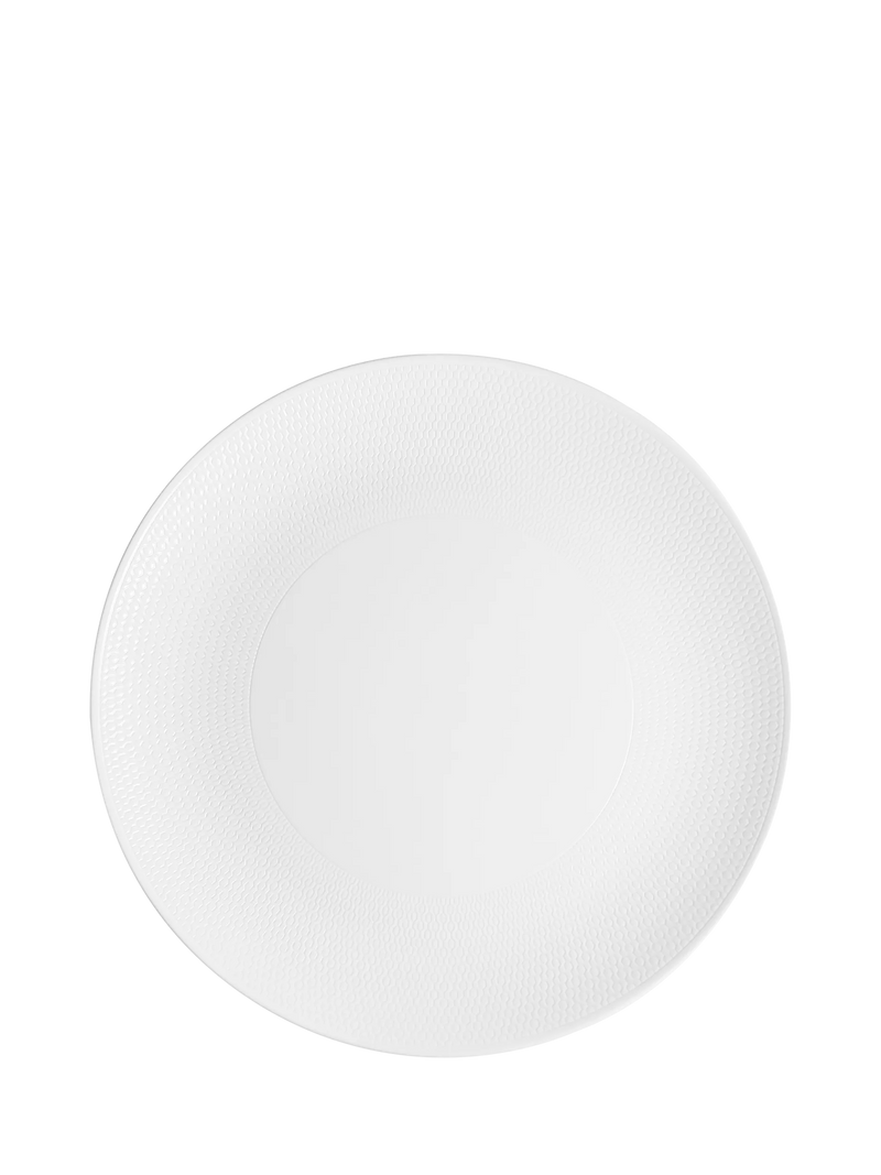 Wedgwood Gio bone china round serving platter 34cm, imported from the UK