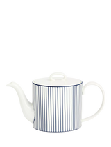 John Lewis Wedgwood Gio Blue Line Bone China Small Teapot 400ml- Buy online at McGrocer