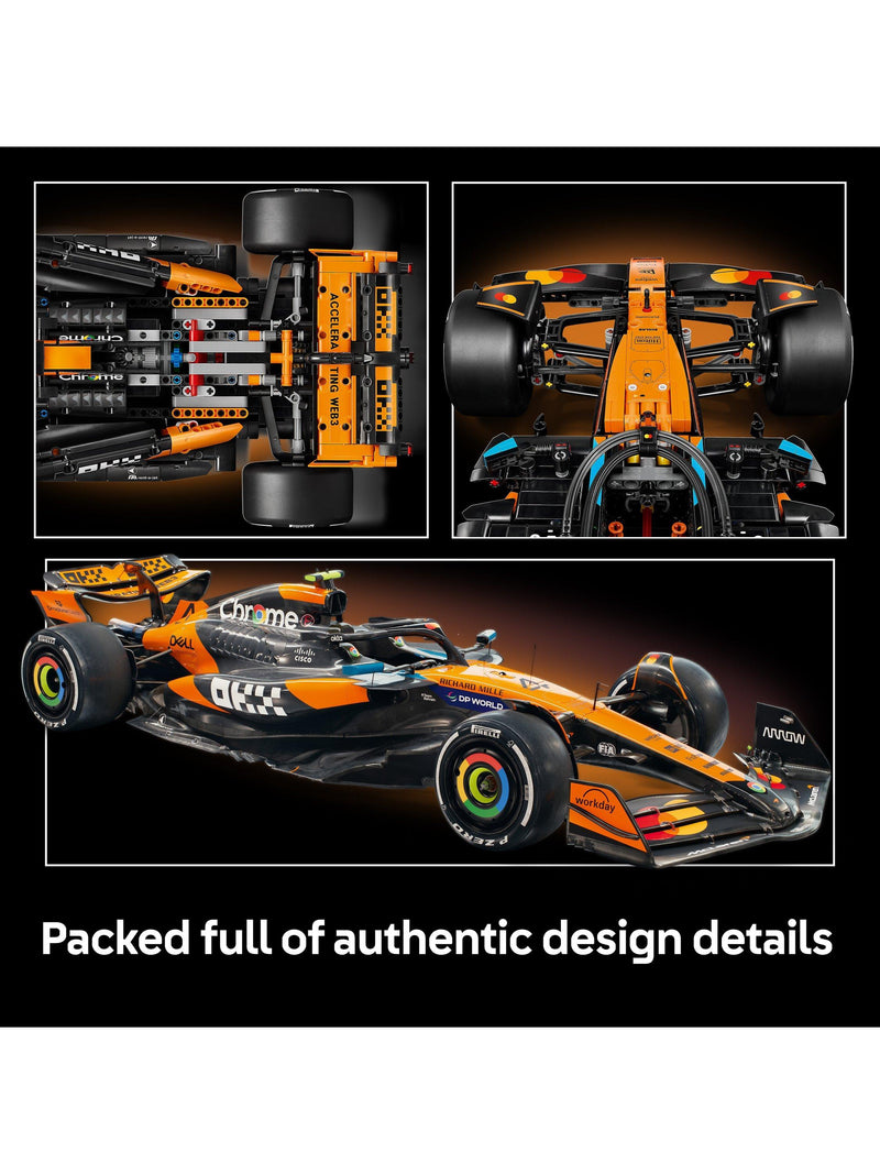 LEGO McLaren MCL39 1:8 scale F1 car model, UK version