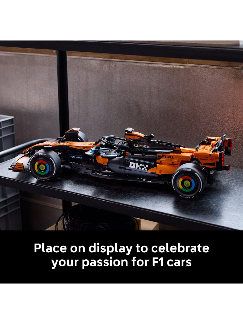 LEGO McLaren MCL39 1:8 scale F1 car model, UK version
