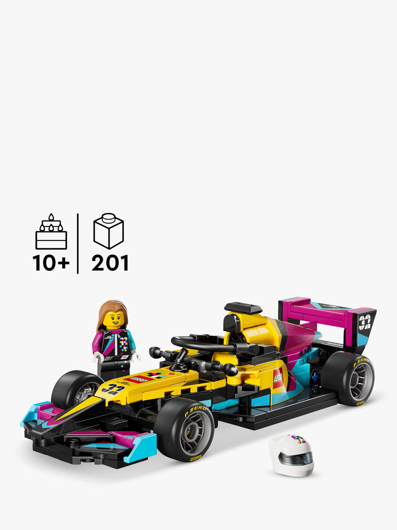 LEGO F1 ACADEMY race car 201-piece set, imported from the UK