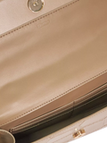 Dune London croc-effect grey grab bag (British brand)