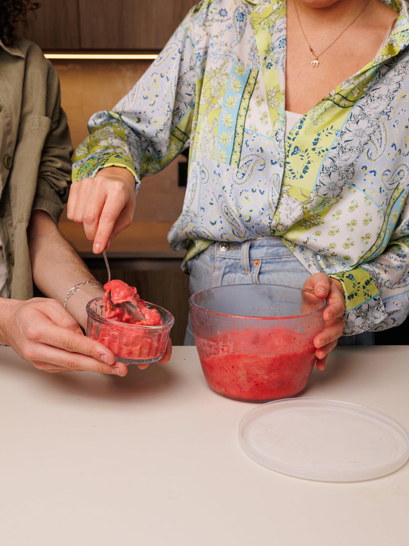 Pyrex glass storage bowl Cook & Freeze 1.1L, imported from the UK