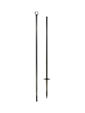 Garden Trading Festoon Lighting Pole, Black
