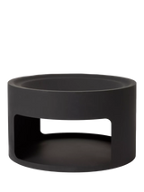 John Lewis Garden Trading Sarsden Fire Pit & Log Store, Black- Buy online at McGrocer