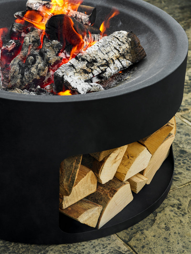 Garden Trading Sarsden fire pit black 70cm, imported from the UK