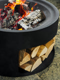 Garden Trading Sarsden fire pit black 70cm, imported from the UK