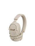 Marshall Monitor III ANC Noise Cancelling Wireless Bluetooth Over-Ear Headphones with Mic/Remote, Cream