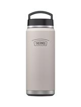 John Lewis Thermos Icon Vacuum Insulated Stainless Steel Flask 1.2L Sandstone- Buy online at McGrocer