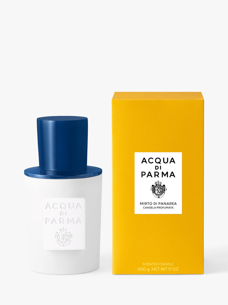 Acqua di Parma Chapeau scented candle 400g and 100g, UK version