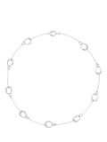 Georg Jensen Sterling Silver Offspring Interlock necklace 45cm - British product