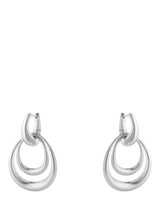John Lewis Georg Jensen Sterling Silver Detachable Hoop Earrings- Buy online at McGrocer