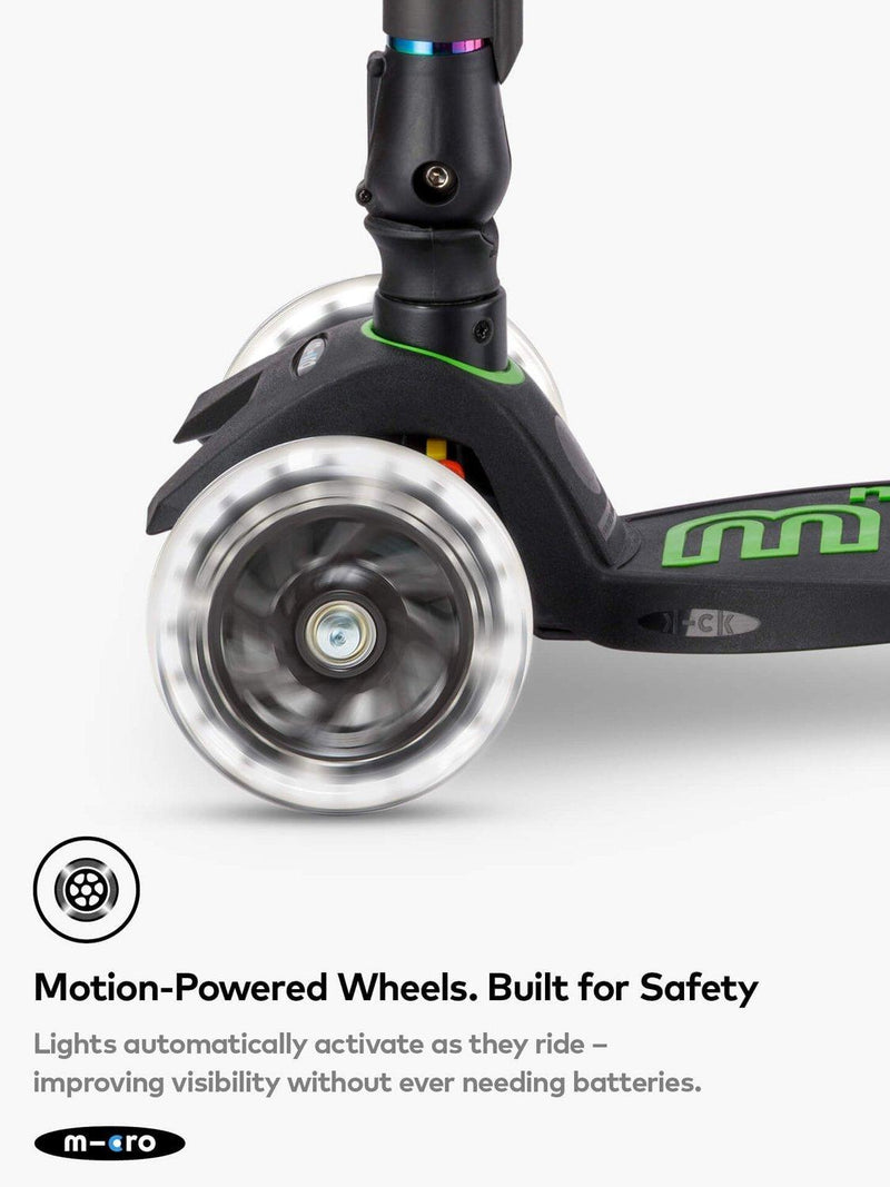 Micro Scooters Maxi Micro foldable LED scooter (British brand)