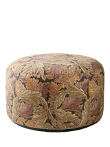 John Lewis William Morris At Home Acanthus Pouffe, Acorn- Buy online at McGrocer