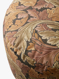 William Morris At Home Acanthus pouffe acorn (British brand)