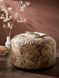 William Morris At Home Acanthus pouffe acorn (British brand)