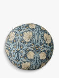 William Morris Pimpernel pouffe 60cm wide - British product