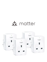 John Lewis TP-Link Tapo P110M Mini Smart Wi-Fi Plug, Pack of 4- Buy online at McGrocer