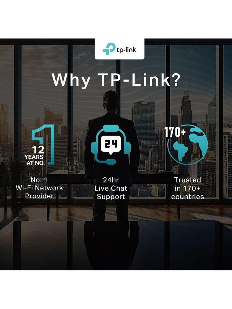 TP-Link M7010 4G LTE mobile Wi-Fi hotspot in black - British product
